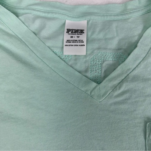 VS Pink “Love Pink” Sequence Tee - Picture 3 of 5